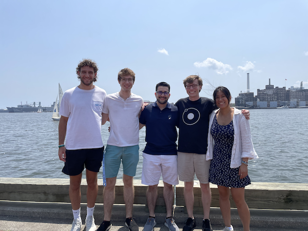 The group @ Baltimore's Inner Harbor