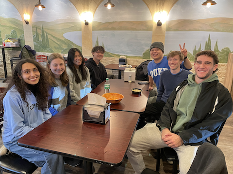 Ending of the semester dinner @ Yesh